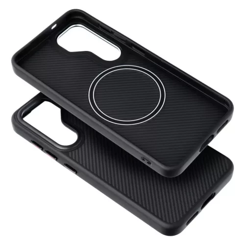 Samsung Galaxy S26 Ultra tok Carbon Elite Mag tok kompatibilis MagSafe fekete