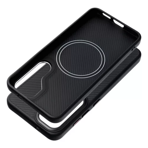 Samsung Galaxy S26 Ultra tok Carbon Elite Mag tok kompatibilis MagSafe fekete