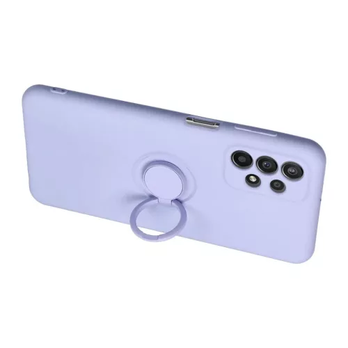 Samsung Galaxy S26 Ultra tok szilikon gyűrűs tok lila