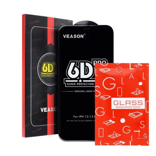 Samsung Galaxy S26 Ultra üvegfólia 6D Pro Veason fekete