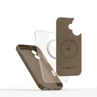 iPhone 16e/17e Tech-protect Silicone Magsafe tok - Csokoládébarna