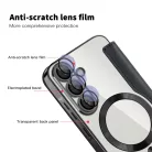 Samsung Galaxy A57 5G Fekete Techsuit SmartMag fliptok