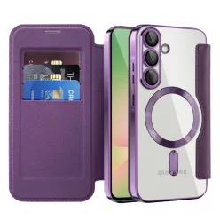 Samsung Galaxy A57 5G Lila Techsuit SmartMag Fliptok
