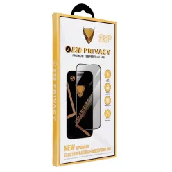   Samsung Galaxy S26 Plus OG 6D Prémium Adatvédelmi Üvegfólia fekete