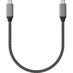   USB C típusú kábel Satechi 100W 0,25 m ST-U4C25M asztroszürke