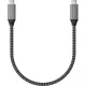 USB C típusú kábel Satechi 100W 0,25 m ST-U4C25M asztroszürke
