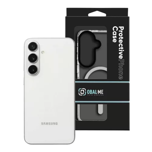 Samsung Galaxy S26 fehér OBAL:ME MagNetix Bumper tok