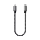 0,25 m USB-C - Lightning kábel Satechi ST-TCL10M asztroszürke