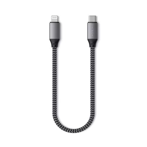 0,25 m USB-C - Lightning kábel Satechi ST-TCL10M asztroszürke
