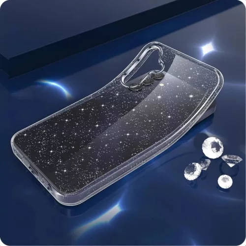 Samsung Galaxy S26 Ultra Tech-protect Flexair Glitter tok