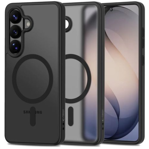 Samsung Galaxy S26 Tech-protect Magmat Magsafe tok Fekete matt