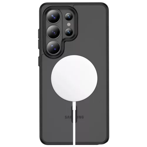 Samsung Galaxy S26 Ultra Tech-protect Magmat Magsafe tok, Matte Black / Fekete matt