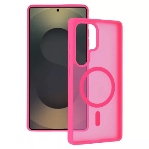 Tel Protect Aura Matte Magsafe tok Samsung Galaxy S26 Ultra hot pink
