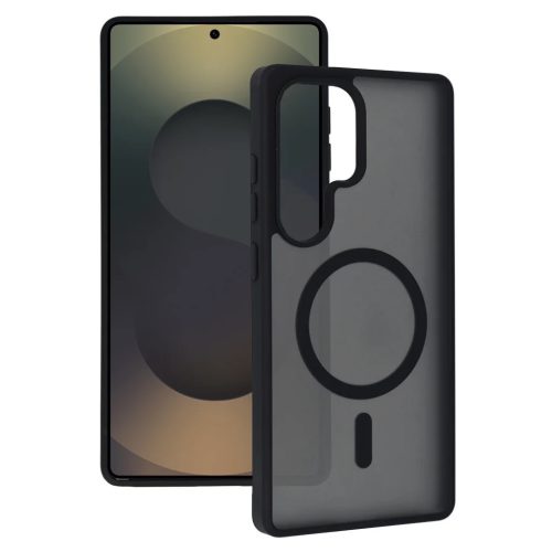 Tel Protect Aura Matt Magsafe Tok Samsung Galaxy S26 fekete