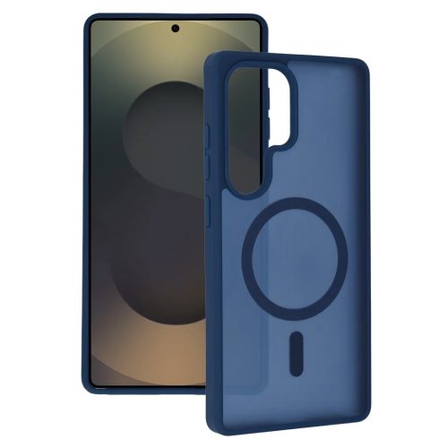 Tel Protect Aura Matte Magsafe Tok Samsung Galaxy S26 számára navy