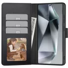 Samsung Galaxy S26 Ultra Tech-Protect Wallet fekete tok