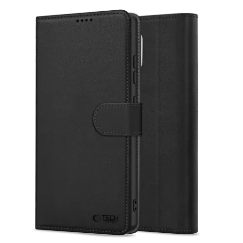 Samsung Galaxy S26 Ultra Tech-Protect Wallet fekete tok