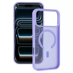 Tel Protect Aura Matte Magsafe tok iPhone 17 Air lila tok