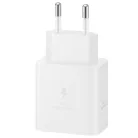 Fali töltő Samsung, 45W, 4.05A, 1 x USB-C, Fehér EP-T4511NWEGEU,