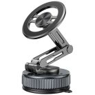 Univerzális telefontartó USAMS ZJ087 mágneses autóba, otthonra, irodába fekete