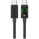 USAMS U92 60W USB-C to USB-C kábel 1.2m fekete