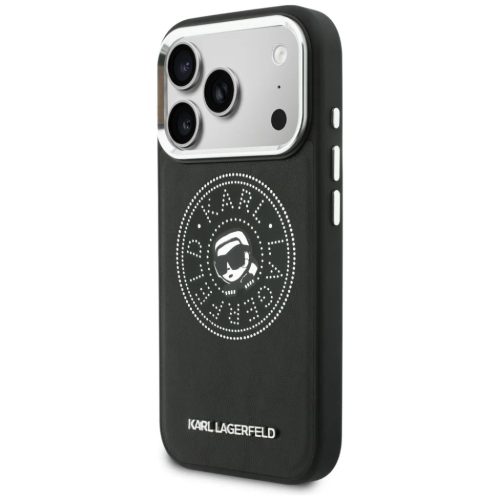 iPhone 17 Pro Max tok Karl Lagerfeld Point & Karl Sketch MagSafe fekete tok,