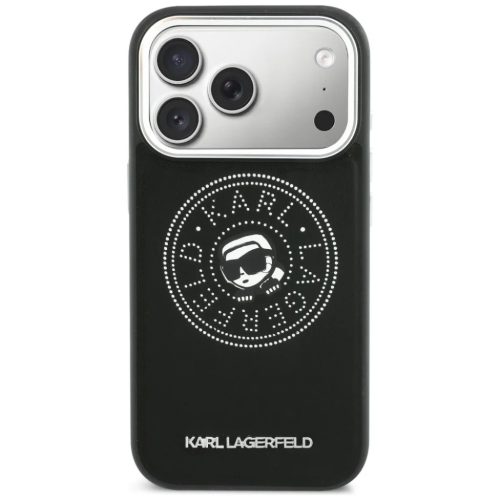 iPhone 17 Pro Max tok Karl Lagerfeld Point & Karl Sketch MagSafe fekete tok,