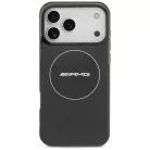 iPhone 17 Pro Max AMG Kétrétegű Átlátszó Füstös MagSafe tok fekete