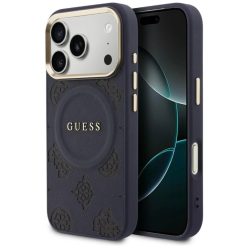iPhone 17 Pro Max Guess Peony Hot Stamp MagSafe tok kék,