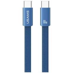 Kábel USAMS U96 60W USB-C - USB-C 1.2m kék