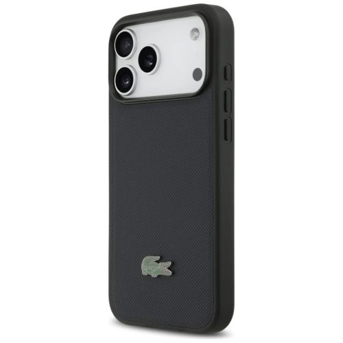 iPhone 17 Pro Max Lacoste Petit Pique Lacquer Logo MagSafe tok tengerészkék,