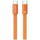 Narancssárga USAMS U96 60W USB-C - USB-C 1.2m kábel