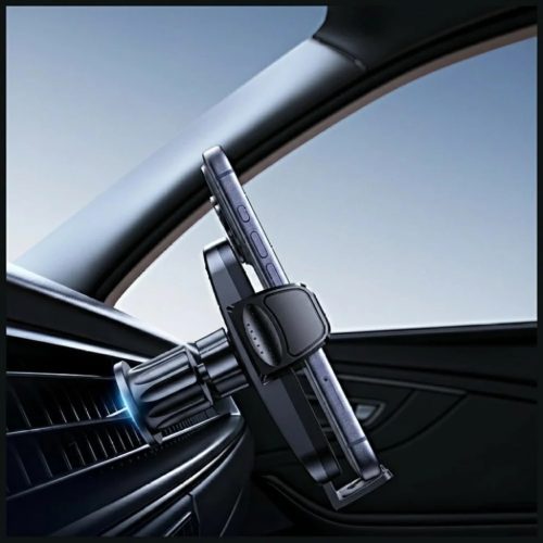 USAMS ZJ085 autós tartó szellőzőrácsra fekete