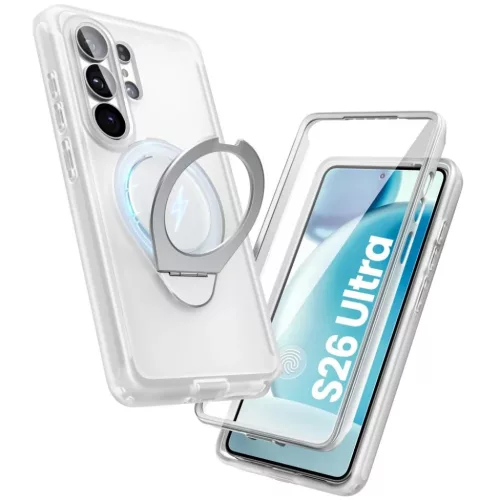 Samsung Galaxy S26 Ultra Supcase Cosmo Mag Magsafe Prizmatikus Tiszta tok