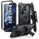 Samsung Galaxy S26 Ultra Supcase Iblsn Armorbox Clip Mag Magsafe tok Fekete