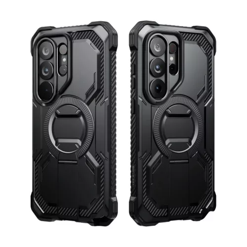Samsung Galaxy S26 Ultra Supcase Iblsn Armorbox Clip Mag Magsafe tok Fekete