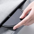 Blavec Indukciós töltő BQI-07 Qi 15W UniCharge (BQI07-QIB) fekete üveg