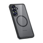 Samsung Galaxy S26 fekete Benks mágneses kristály TPU keret tok (0048)