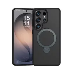   Samsung Galaxy S26 Ultra Fekete Benks Mágneses Mist tok állvánnyal (A050)