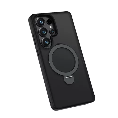 Samsung Galaxy S26 Ultra Fekete Benks Mágneses Mist tok állvánnyal (A050)