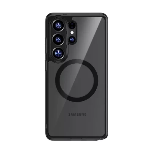 Samsung Galaxy S26 Ultra fekete Benks Mágneses Kristály TPU Keretes Tok (0050)