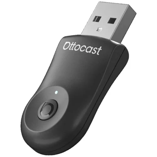 Ottocast CA505-T MINI 2 az 1-ben vezeték nélküli CarPlay és Android Auto adapter