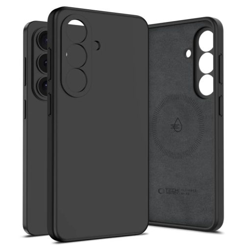 Samsung Galaxy S26 Tech-protect Silicone Magsafe tok Fekete