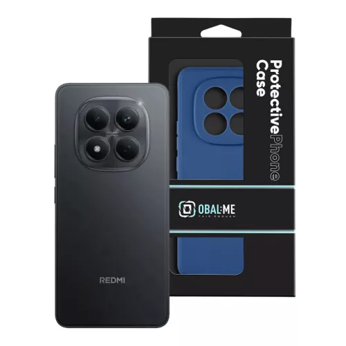 OBAL:ME Matt TPU tok Xiaomi Redmi Note 15 Pro 4G-hez Sötétkék tok