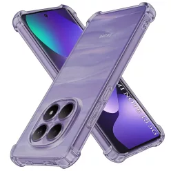   Xiaomi Redmi Note 15 5G / Note 15 4G / Poco M8 5G Füstfekete Techsuit Ütésálló Átlátszó Szilikon Tok