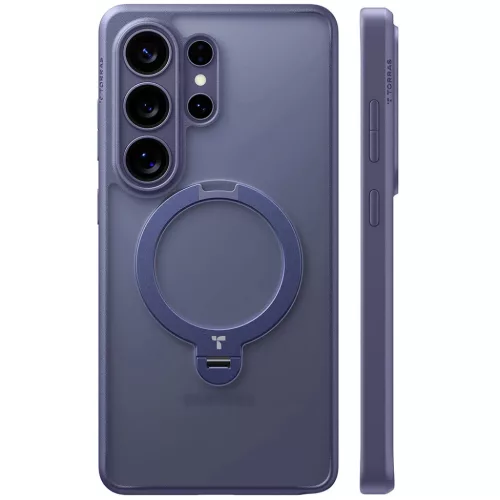 Samsung Galaxy S26 Ultra Torras Ostand Spin Series tok - Sötét lila
