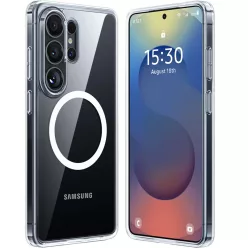   Samsung Galaxy S26 Ultra Átlátszó Torras - Guardian Magnetic Series tok