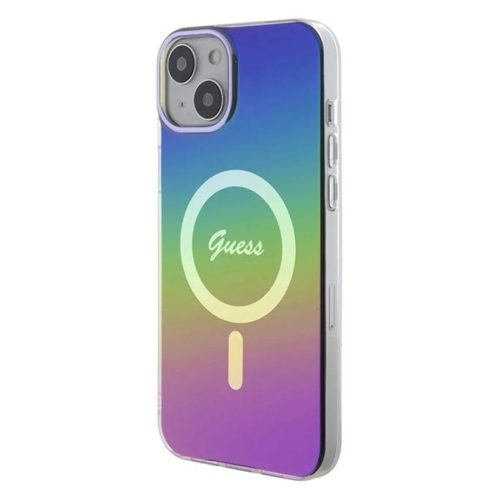Guess IML Iridescent MagSafe tok iPhone 15 Plus / 14 Plus 6.7" - többszínű
