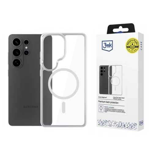 Samsung Galaxy S26 Ultra Átlátszó 3mk Armor MagCase tok