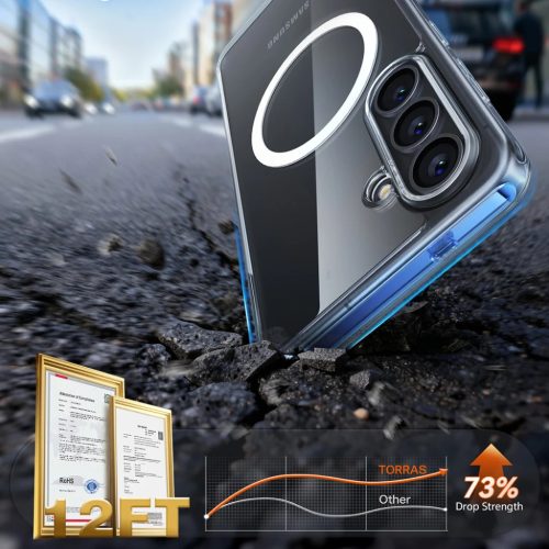 Samsung Galaxy S26 Átlátszó Torras - Guardian Magnetic Series tok